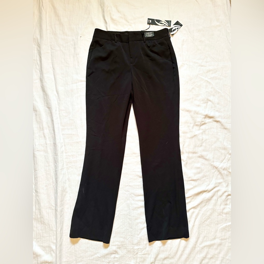 NWT Nine West Black Boot Cut Flare Pants
